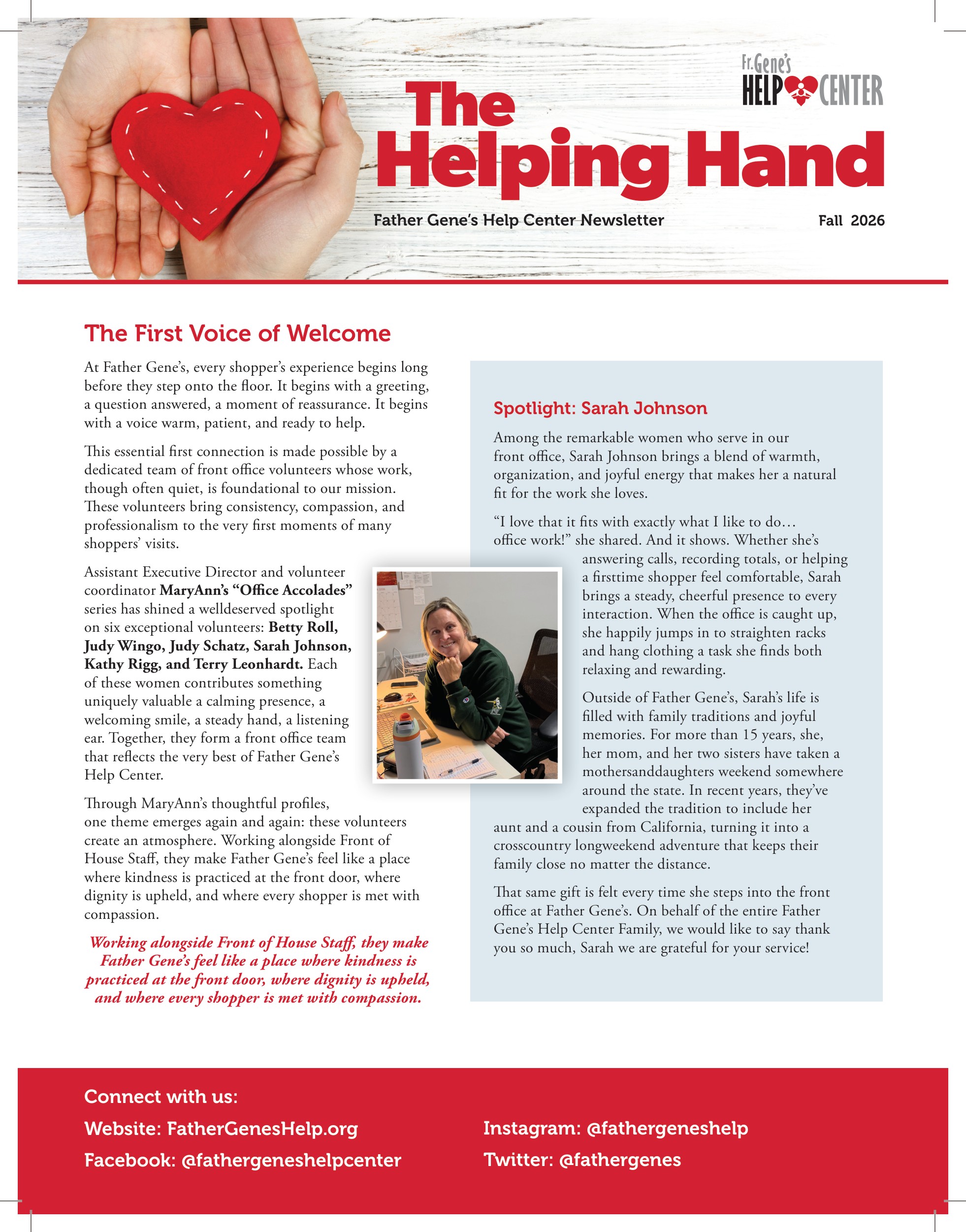 The Helping Hand cover